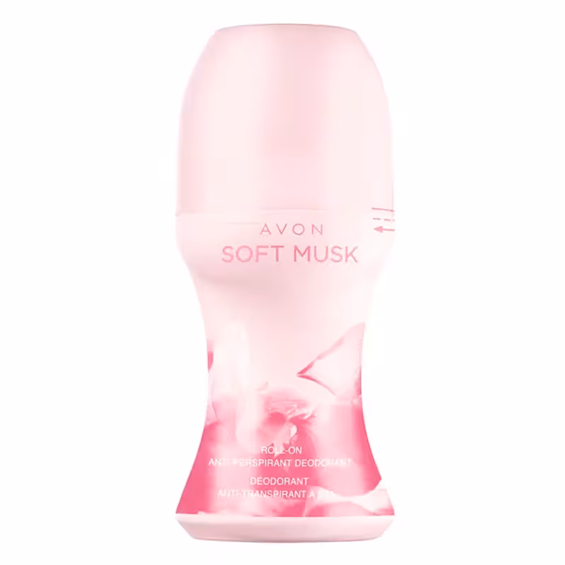 مام رول ضد تعریق AVON مدل Soft Musk حجم 50 میلی لیتر