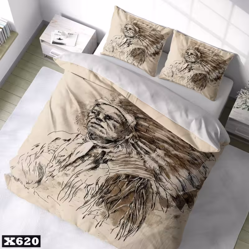 روتختی سه بعدی طرح سرخپوست