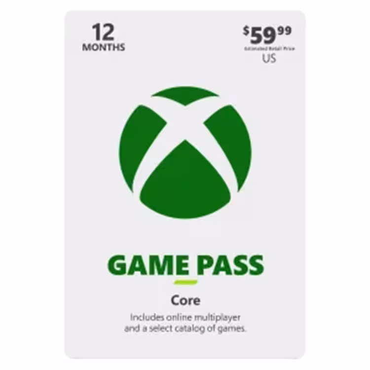 XBOX Game Pass Core / GOLD 12 Month