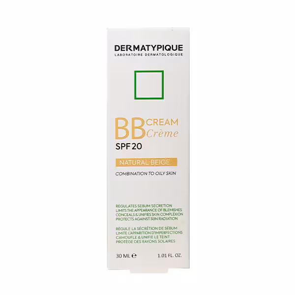 درماتیپیک بی بی کرم مناسب پوست مختلط تا چرب SPF 20 بژ طبیعی 30 میلی لیتر - داروکاو