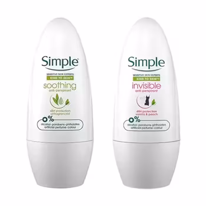 مام رول ضد تعریق سیمپل مدل Soothing و Invisible اورجینال
