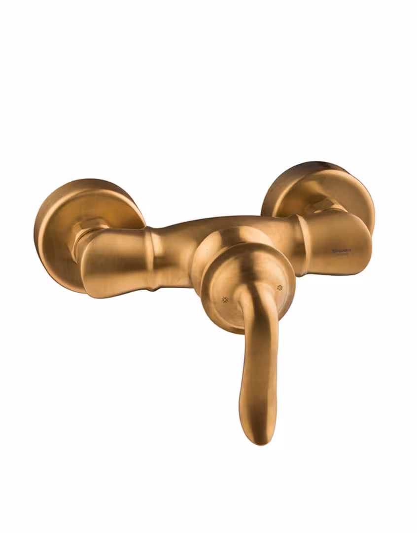 شیر توالت شودر مدل لوکا طلایی مات