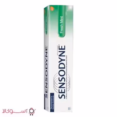 خمیر دندان سنسوداین مدل freshmint وزن 100 گرم
