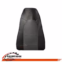روکش صندلی جنتو GEN2  چرم رنگ مشکی طوسی