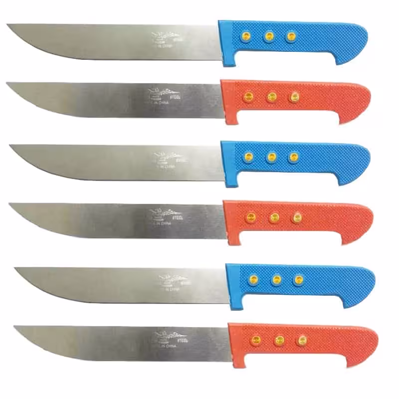 چاقو دسته رنگی 6 عددی OHCG-003