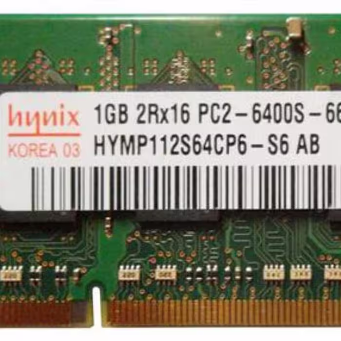 رم لپ تاپ Ram 1GB PC2 6400S -hynix