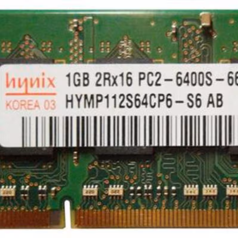 رم لپ تاپ Ram 1GB PC2 6400S -hynix