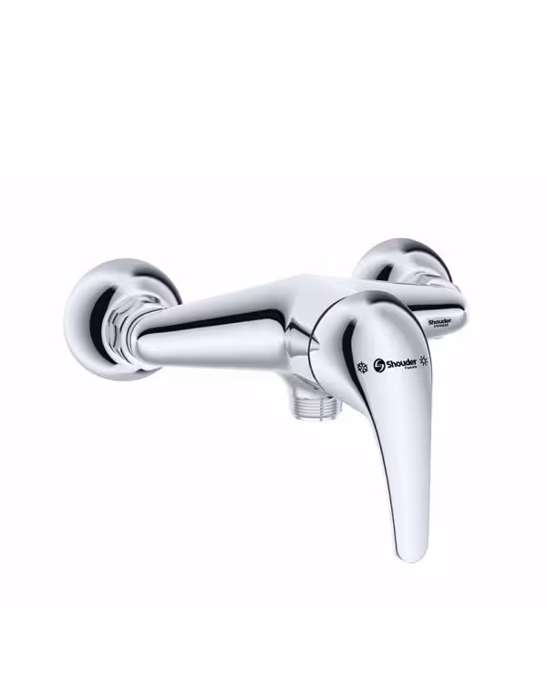 شیر توالت شودر مدل اطلس کروم