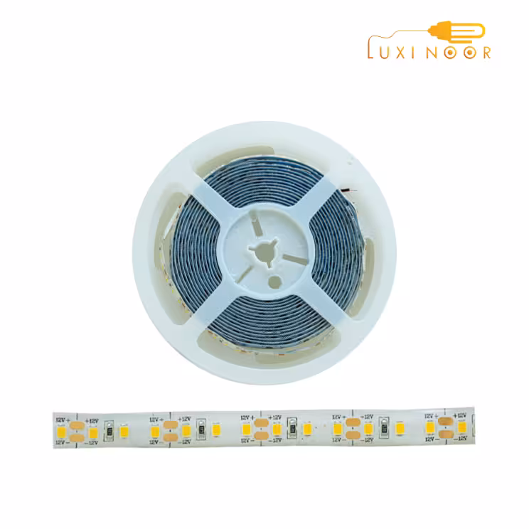 ریسه ال ای دی نواری پشت چسب دار 5 متری اف ای سی کد 2835