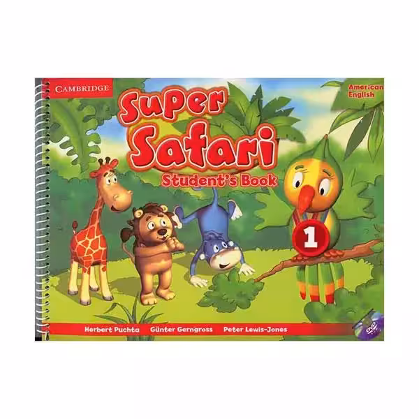 امریکن سوپر سافاری 1 | کتاب انگلیسی American Super Safari 1