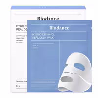ماسک صورت بایودنس مدل هیدرا سرانول Biodance آبی (4 عددی)