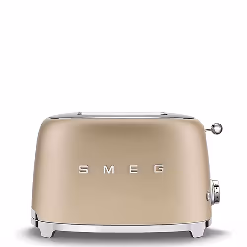 توستر 2 اسلایس کوچک اسمگ SMEG مدل TSF01 شامپاینی