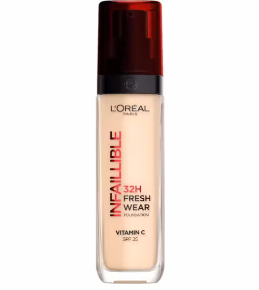 کرم پودر 32 ساعته اصل لورال اینفالیبل شماره 015