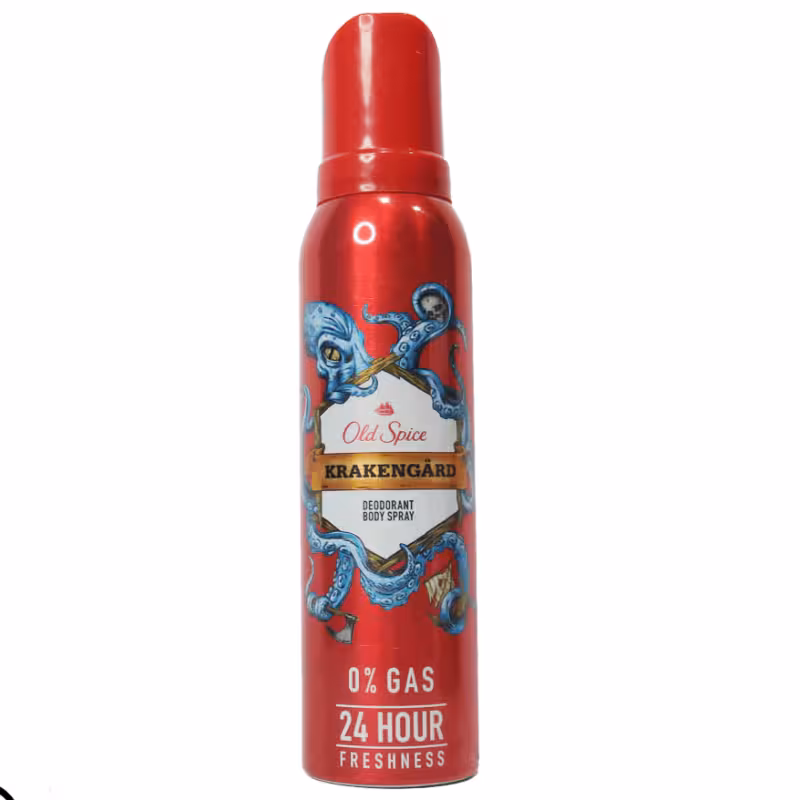 اسپری بدن Old Spice Krakengard با رایحه اقیانوسی – Old Spice Krakengard Ocean Citrus & Woods