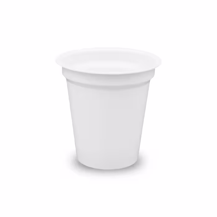 لیوان پلاستیکی 125cc تک ظرف