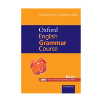 Oxford English Grammar Course Basic لطفا دقت کنید این کتاب ویرایش اول هست ( رحلی بزرگ   چاپ باکیفیت )