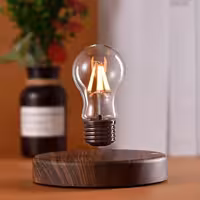 لامپ معلق پایه چوبی Magnetic Lamp