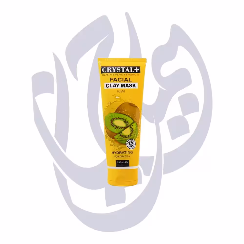 ماسک صورت آبرسان پوست خشک کریستال کیوی CLAY MASK 250ml