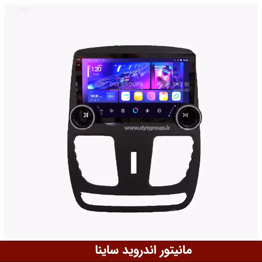 مانیتور دایموند 2K ولومدار ساینا طرح راک باکس مدل 10 و 11 اینچ