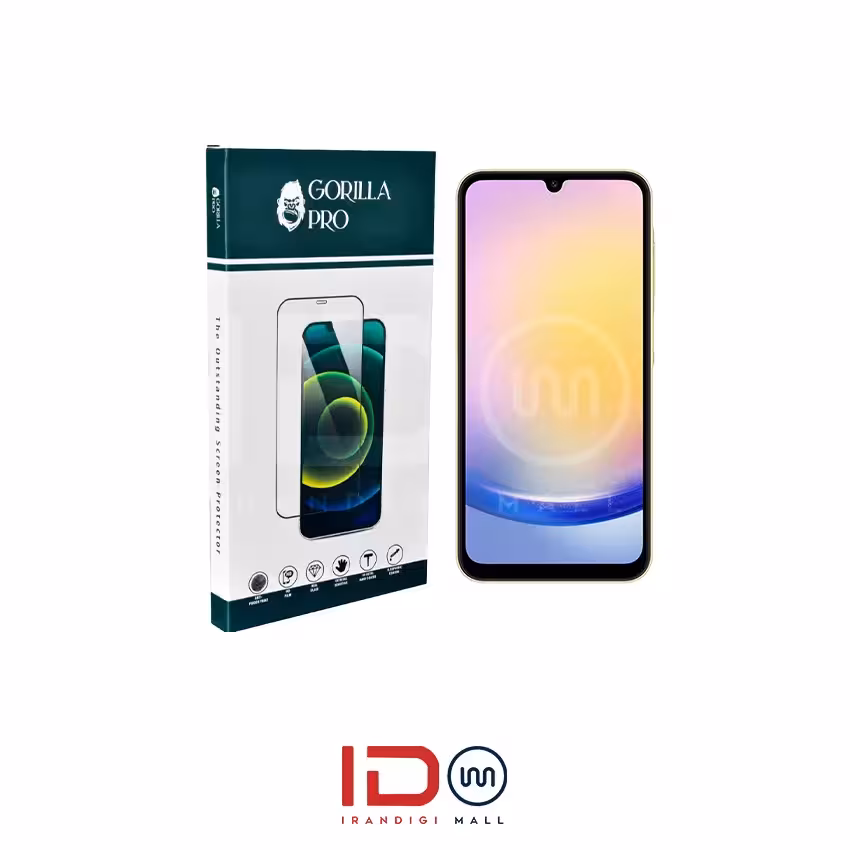 گلس و محافظ هیدروژلی (شفاف) نمایشگر گوشی سامسونگ مدل Galaxy A25