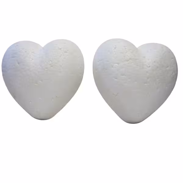 آویز تزیینی مدل یونولیت طرح قلب  کد 117 بسته دو عددی