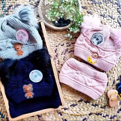 کلاه شال گردن رینگی فضانورد سورمه‌ای