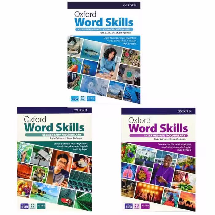کتاب Oxford Word Skills Second Edition Book Series اثر Ruth Gairns انتشارات Oxford