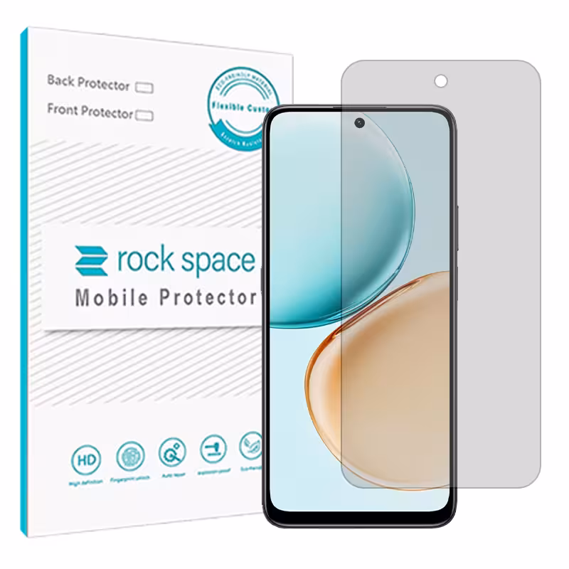 گلس آنر Honor 400 Smart مدل نانو هیدروژل شفاف برند راک اسپیس کد S