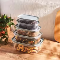 ست 5 عددی ظروف نگهدارنده امسان طرح Kita