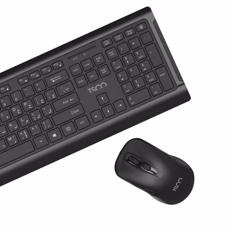 کیبورد و ماوس بی سیم تسکو مدل TKM 7023W