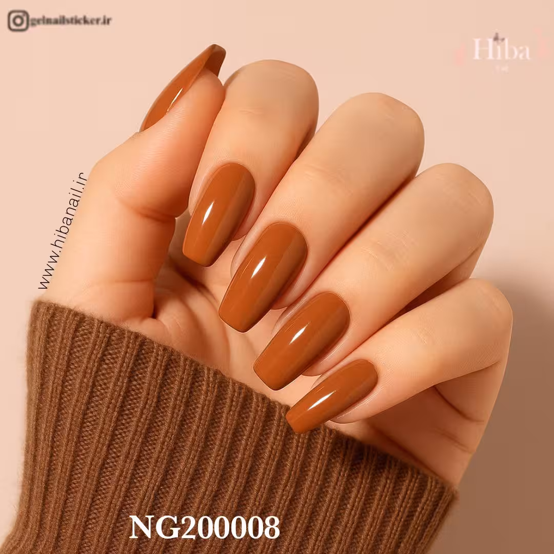 استیکر ژله ای کاشت ناخن (نیل رپ)_کد NG200008