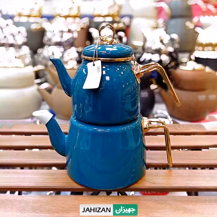 کتری و قوری لعابی پاچی مدل P101