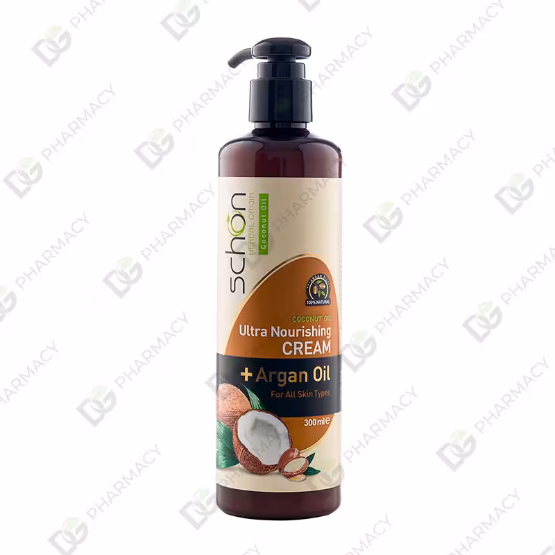 کرم مغذی نارگیل و آرگان دیجی فارماسی