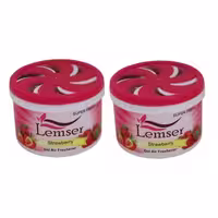 ژل خوشبو کننده هوا لمسر مدل Strawberry حجم 90 میلی لیتر مجموعه 2 عددی | کالا مکس