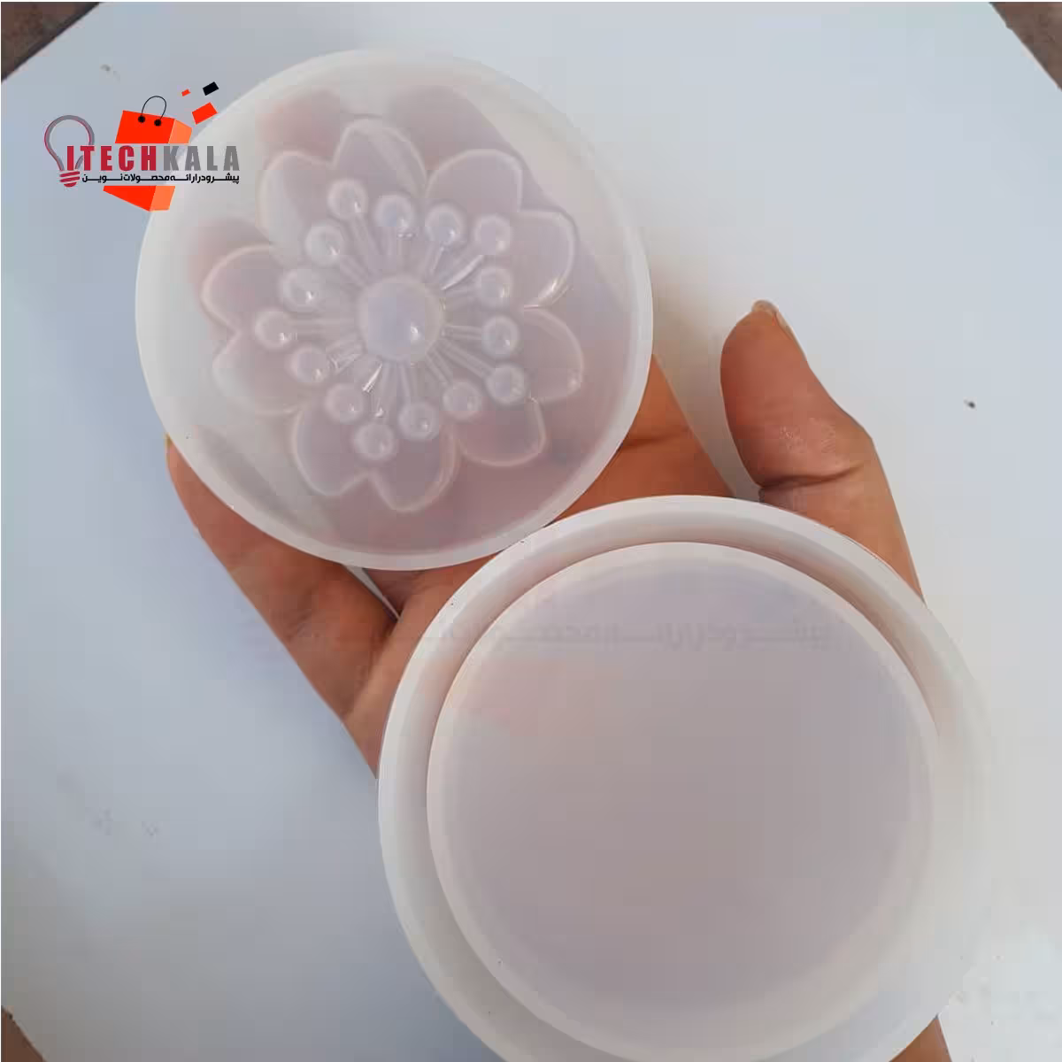 قالب سیلیکونی جا جواهری درب دار