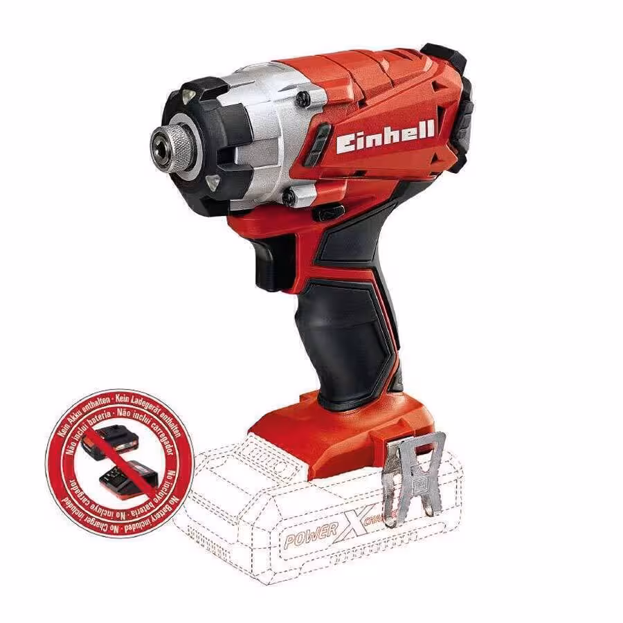 دریل پیچ گوشتی ضربه ای شارژی مدل TE-CI-18LI-SOLO آینهل