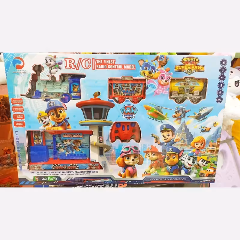 اسباب بازی قطار کنترلی سگ های نگهبان