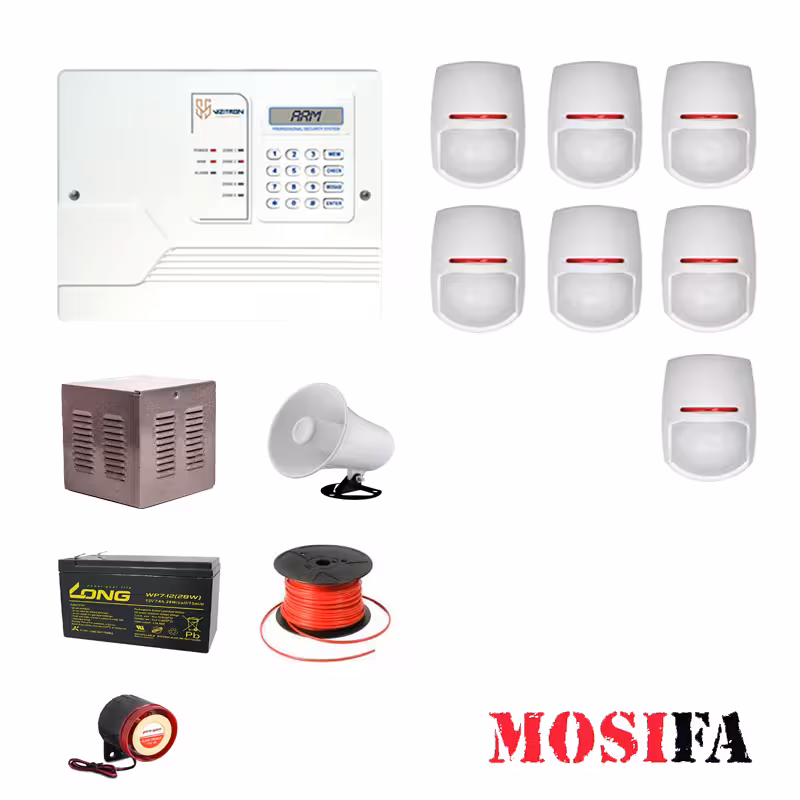 پکیج دزدگیر اماکن ویزیترون مدل VPY7