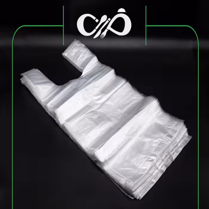 کیسه نایلکس دسته دار شفاف 65×55 (10 کیلوگرمی)