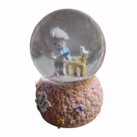 گوی موزیکال مدل پمپی طرح پسر ویالون نواز