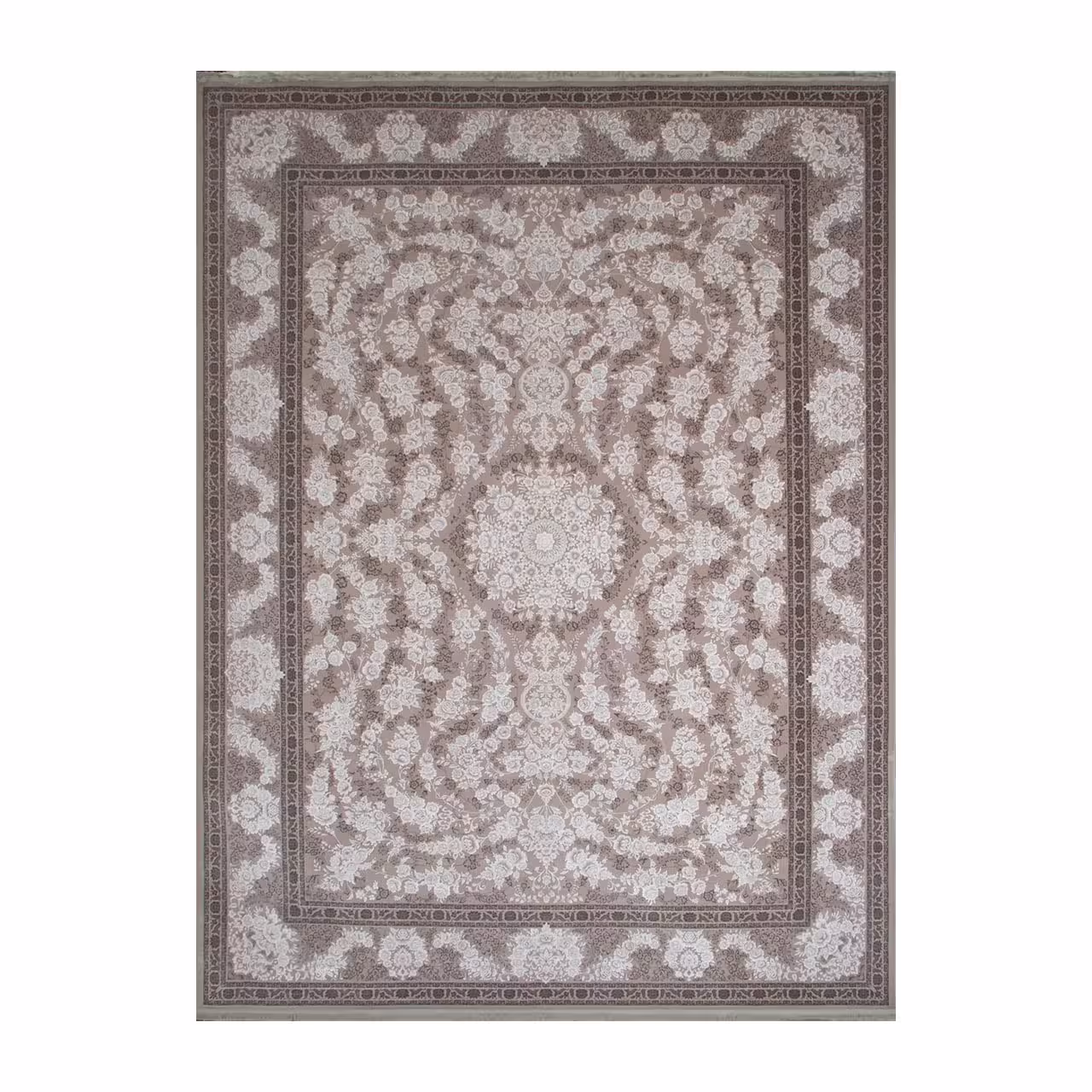 فرش ماشینی طرح مه گل کد u1