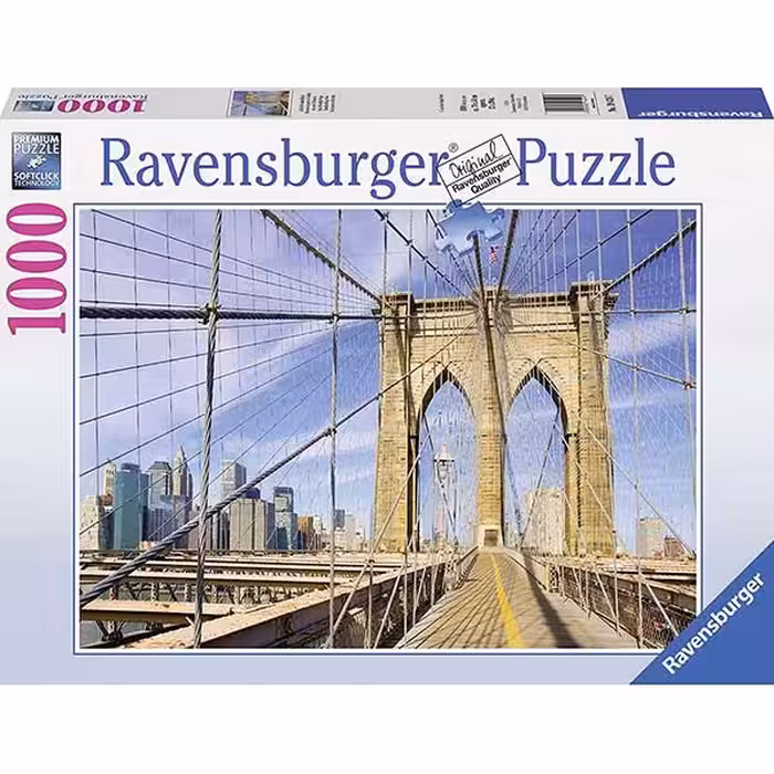 پازل 1000 قطعه Ravensburger طرح پل بروکلین