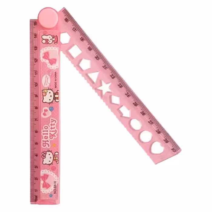 خطکش تاشو 15-30 سانت طرح متنوع کد 117008082