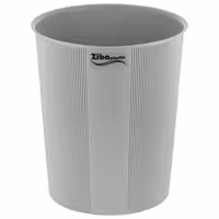 سطل زباله کاغذی زیبا پلاستیک مدل شیاردار گنجایش 7 لیتر