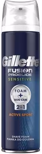 فوم اصلاح ژیلت مدل PROGLIDE SENSITIVE حجم 250 میلی لیتر