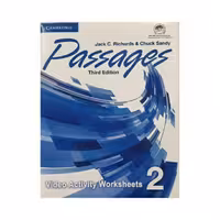 PASSAGES 2 video activity worksheets third ed