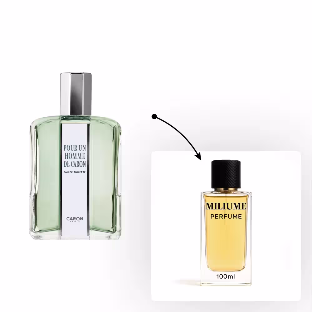 اسانس عطر Caron Pour Un Homme برند gemini - کد 2059 - کارون پوران هوم عطر شاه 100ML - میلیوم پرفیوم