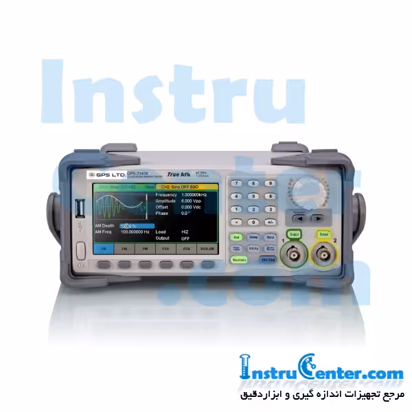 فانکشن ژنراتور رومیزی دو کانال مدل GPS-21120X ساخت کمپانی GPS