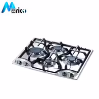 گاز رومیزی اخوان کد G61 چهار شعله استیل