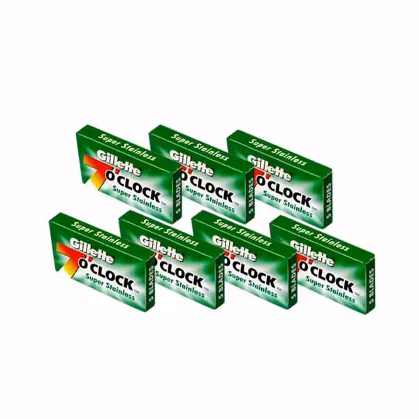 تیغ یدک ژیلت مدل 7oclock پک 35 عددی